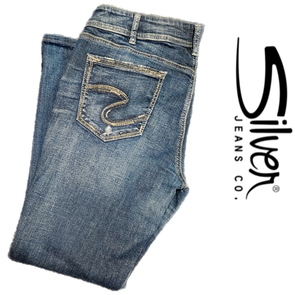 Silver jeans